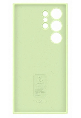 Чохол-накладка Samsung Silicone Case для Samsung Galaxy S24 Ultra SM-S928 Light Green (EF-PS928TGEGWW)