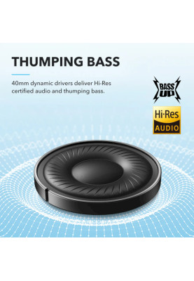 Bluetooth-гарнітура Anker SoundCore Q20i Black (A3004G11)