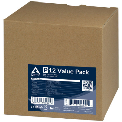 Вентилятор Arctic P12 5-pack (ACFAN00135A) Вентилятор Arctic P12 5-pack (ACFAN00135A)