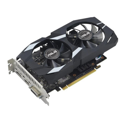 Відеокарта GF GTX 1650 4GB GDDR6 Dual Evo Asus (DUAL-GTX1650-4GD6-P-EVO) Відеокарта GF GTX 1650 4GB GDDR6 Dual Evo Asus (DUAL-GTX1650-4GD6-P-EVO)