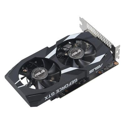 Відеокарта GF GTX 1650 4GB GDDR6 Dual Evo Asus (DUAL-GTX1650-4GD6-P-EVO) Відеокарта GF GTX 1650 4GB GDDR6 Dual Evo Asus (DUAL-GTX1650-4GD6-P-EVO)