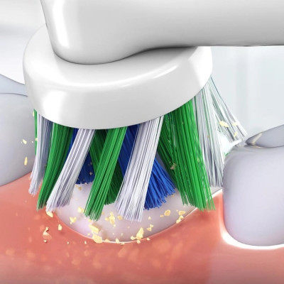 Зубна електрощітка Braun Oral-B Pro1 D305.513.3 CrossAction Caribbean Blue Зубна електрощітка Braun Oral-B Pro1 D305.513.3 CrossAction Caribbean Blue