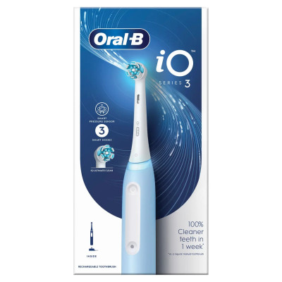 Зубна електрощітка Braun Oral-B iO Series 3 iOG3.1A6.0 Ice Blue Зубна електрощітка Braun Oral-B iO Series 3 iOG3.1A6.0 Ice Blue