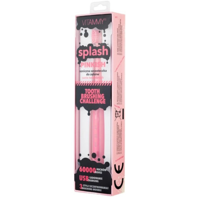 Зубна електрощітка Vitammy Splash Pinkish (від 8 років)