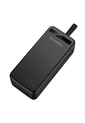 Універсальна мобільна батарея ColorWay Powerful 40000mAh Black (CW-PB400LPA4BK-PDD)