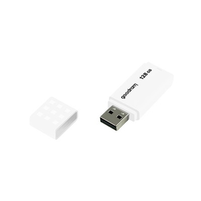 Флеш-накопичувач USB2.0 128GB Goodram UME2 White (UME2-1280W0R11) Флеш-накопичувач USB2.0 128GB Goodram UME2 White (UME2-1280W0R11)