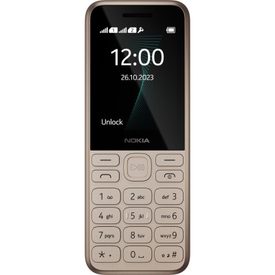 Мобільний телефон Nokia 130 2023 Dual Sim Light Gold Мобільний телефон Nokia 130 2023 Dual Sim Light Gold