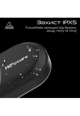 Bluetooth-гарнітура HiFuture FutureMate Black (futuremate.black)