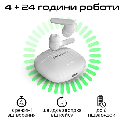Bluetooth-гарнітура HiFuture SonicBliss White (sonicbliss.white)