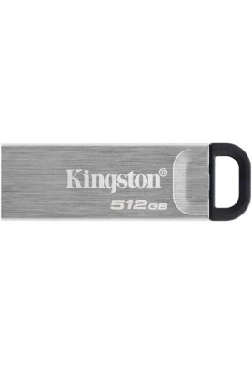 Флеш-накопичувач USB3.2 512GB Kingston DataTraveler Kyson Silver/Black (DTKN/512GB)