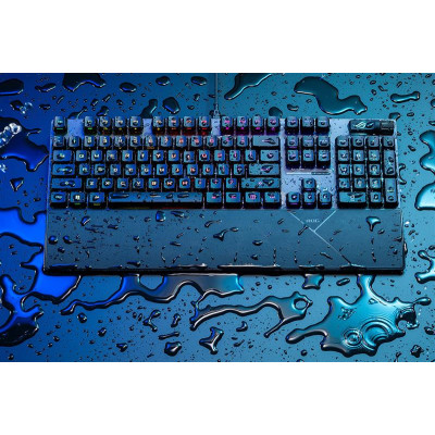 Клавіатура Asus ROG Strix Scope II RX Red EN/UK RGB Black (90MP0350-BKMA00)