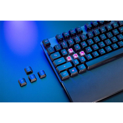 Клавіатура Asus ROG Strix Scope II RX Red EN/UK RGB Black (90MP0350-BKMA00)