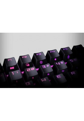 Клавіатура Asus ROG Strix Scope II RX Red EN/UK RGB Black (90MP0350-BKMA00)