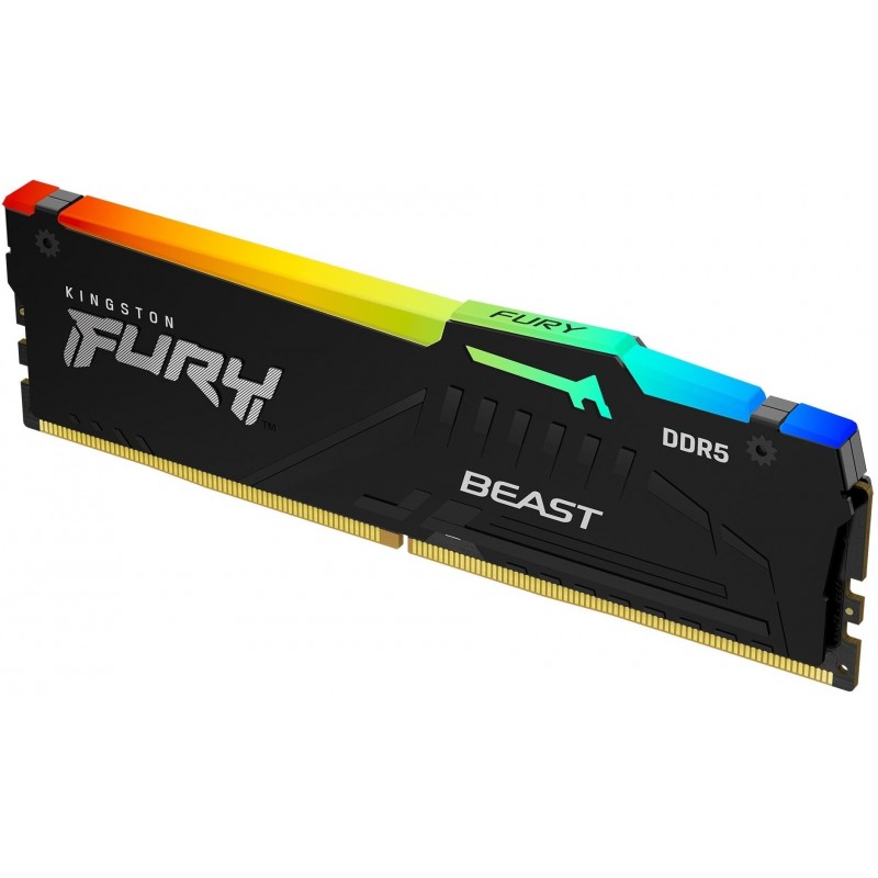 Модуль пам`яті DDR5 2x16GB/6000 Kingston Fury Beast RGB (KF560C30BBAK2-32)