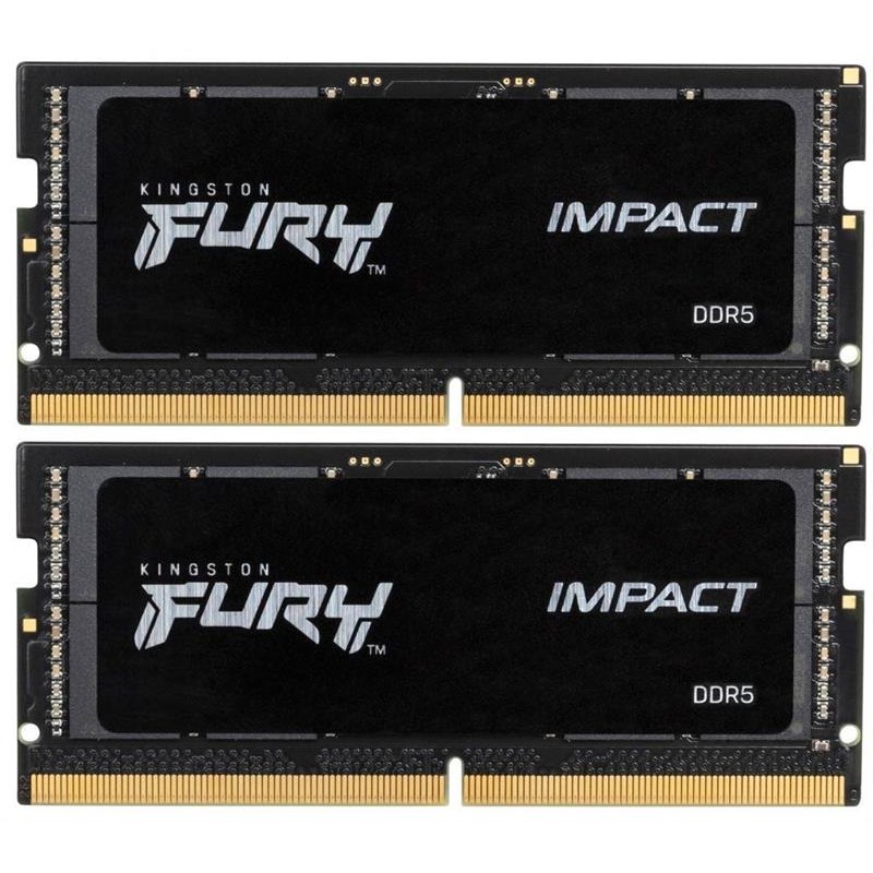 Модуль пам`ятi DDR5 2x16GB/5600 Kingston Fury Impact (KF556S40IBK2-32)