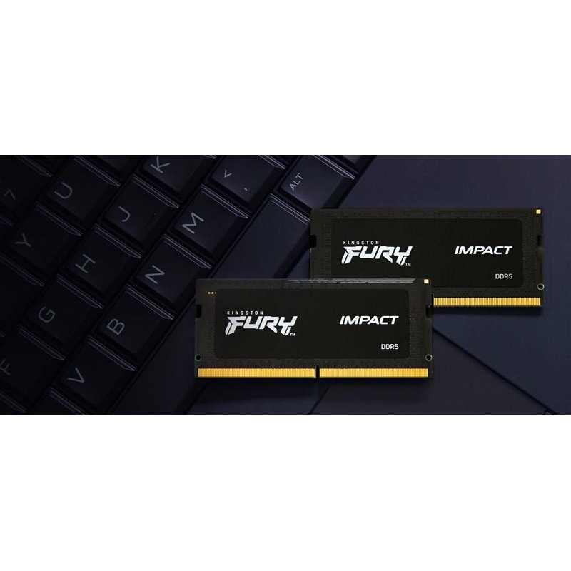 Модуль пам`ятi DDR5 2x16GB/5600 Kingston Fury Impact (KF556S40IBK2-32)