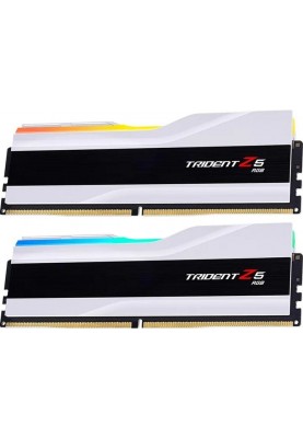Модуль пам`ятi DDR5 2x32GB/6400 G.Skill Trident Z5 RGB White (F5-6400J3239G32GX2-TZ5RW)