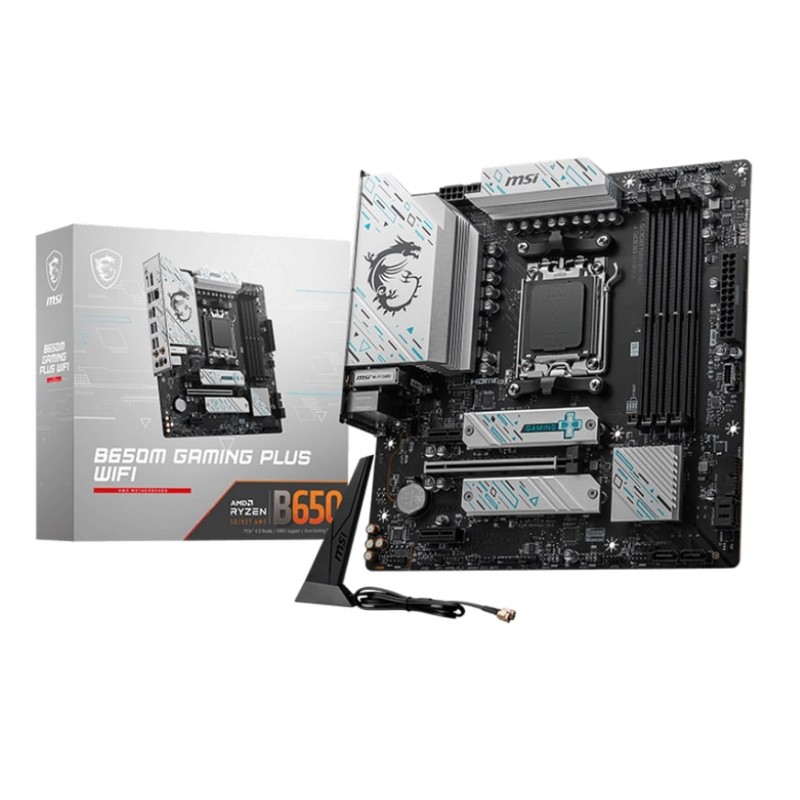 Материнська плата MSI B650M Gaming Plus WiFi Socket AM5