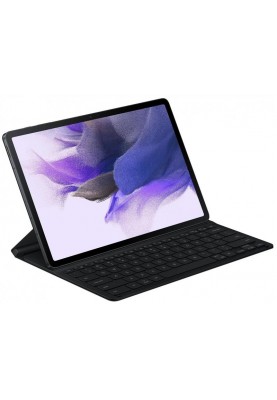 Чохол-клавіатура Samsung для Samsung Galaxy Tab S7 FE/Tab S7 Plus/S8 Plus Black (EF-DT730BBRGRU)