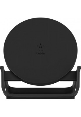 Безпровідний зарядний пристрій Belkin Stand Wireless Charging Qi Black (WIB001ttBK)