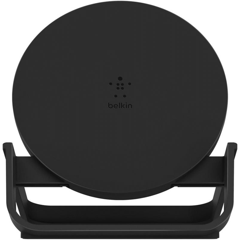 Безпровідний зарядний пристрій Belkin Stand Wireless Charging Qi Black (WIB001ttBK)