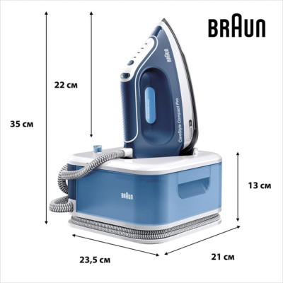 Праска Braun IS 2565 BL Compact Pro Праска Braun IS 2565 BL Compact Pro