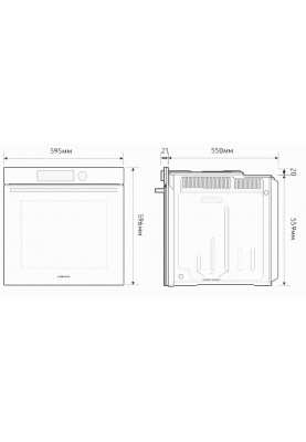 Духова шафа Samsung NV7B4125ZAK/WT