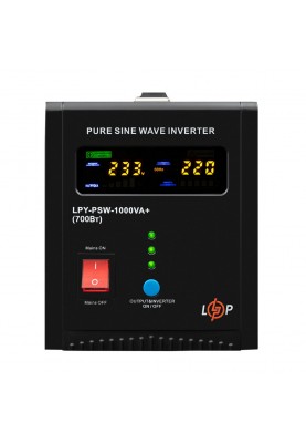 Джерело безперебійного живлення LogicPower LPY-PSW-1000VA+