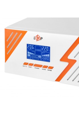 Джерело безперебійного живлення LogicPower LPM-PSW-1500VA (1050 Вт) White