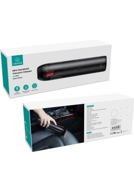 Акумуляторний пилосос Usams US-ZB234 Mini Handheld Vacuum Cleaner Black (MNXCQZB23401)