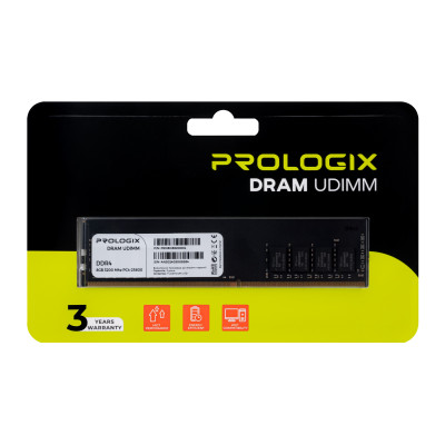 Модуль пам`ятi DDR4 8GB/3200 Prologix (PRO8GB3200D4) Модуль пам`ятi DDR4 8GB/3200 Prologix (PRO8GB3200D4)