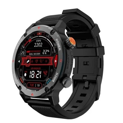 Смарт-годинник iMiLab iMiki D2 Black Silicone Strap
