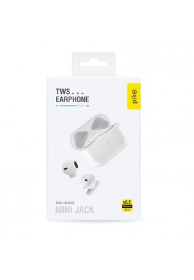 Bluetooth-гарнiтура Piko TWS-MiniJack White (1283126583407)