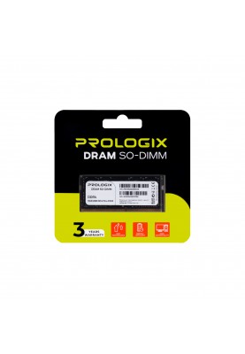 Модуль пам`ятi SO-DIMM 16GB/2666 DDR4 Prologix (PRO16GB2666D4S)