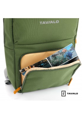 Рюкзак Tavialo CityLife TC14 зелений, 14л (TC14-124GN)