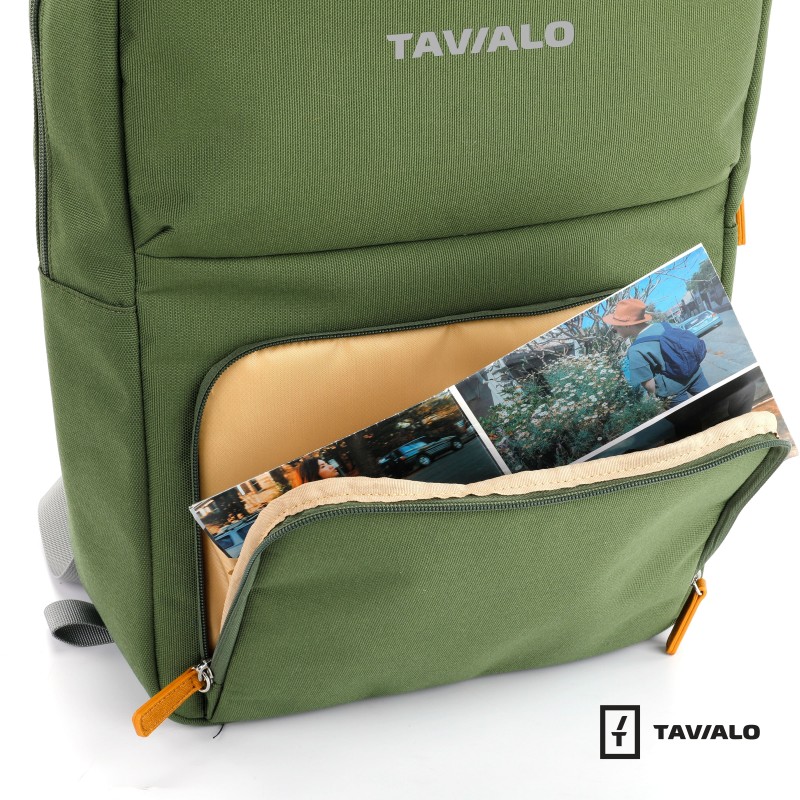 Рюкзак Tavialo CityLife TC14 зелений, 14л (TC14-124GN)