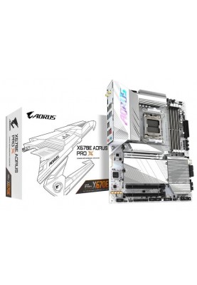 Материнська плата Gigabyte X670E Aorus Pro X Socket AM5