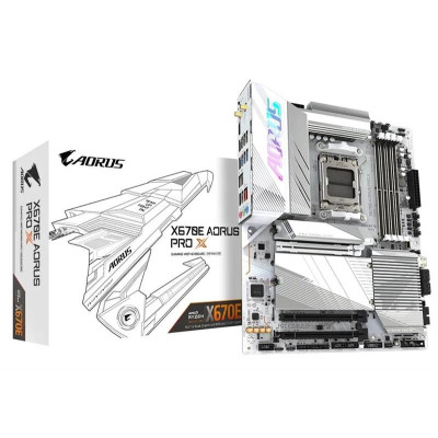 Материнська плата Gigabyte X670E Aorus Pro X Socket AM5