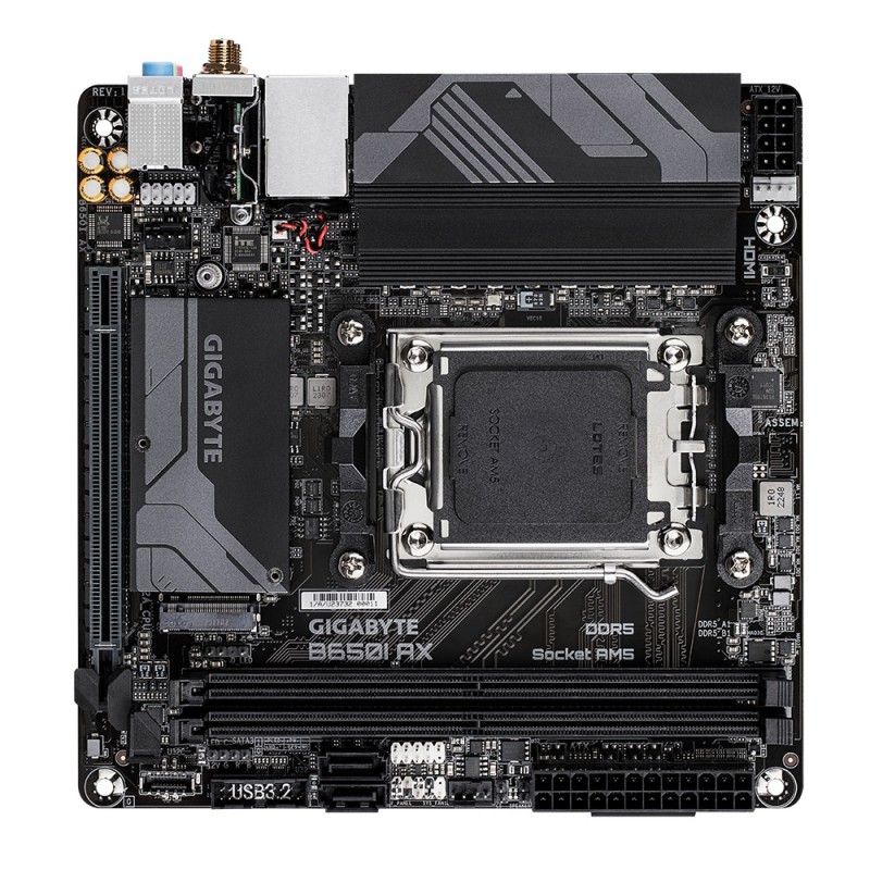 Материнська плата Gigabyte B650I AX Socket AM5