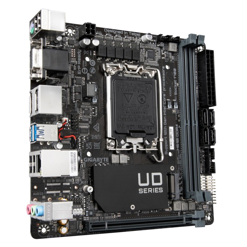 Материнська плата Gigabyte H610I DDR4 Socket 1700