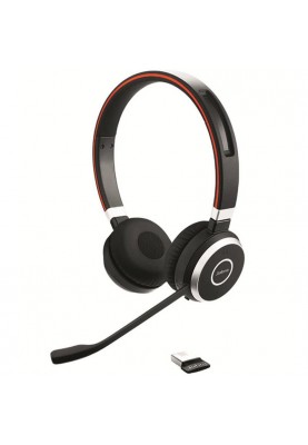 Bluetooth-гарнітура Jabra Evolve 65 SE MS Stereo Black (6599-833-309)