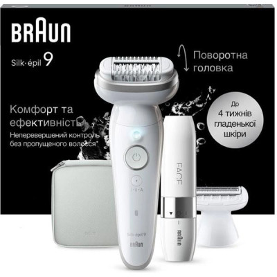 Епілятор Braun Silk-epil 9 SES 9-341 Епілятор Braun Silk-epil 9 SES 9-341