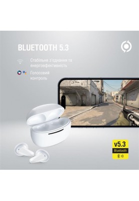 Bluetooth-гарнiтура Piko TWS-MiniJoy White (1283126583421)