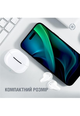 Bluetooth-гарнiтура Piko TWS-MiniJoy White (1283126583421)