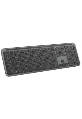 Клавiатура бездротова Logitech Signature Slim K950 US Graphite USB (920-012465)