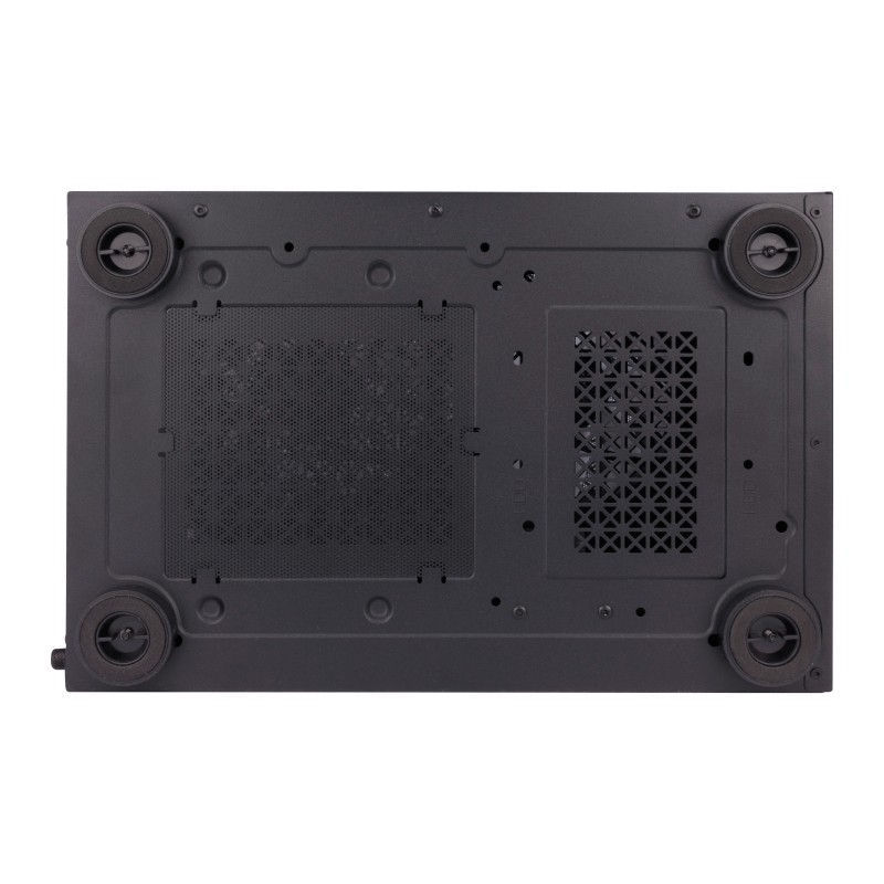 Корпус 1stPlayer Mi2-A-2F2R(AP)-1F2(AP)-BK Black без БЖ