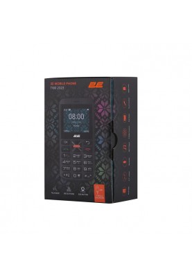 Мобiльний телефон 2E T180 Max Dual Sim Black (688130251051)