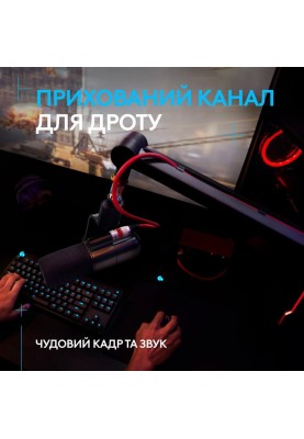 Пантограф для мікрофону Logitech G Compass Premium Broadcast Boom Arm Black (955-000076)