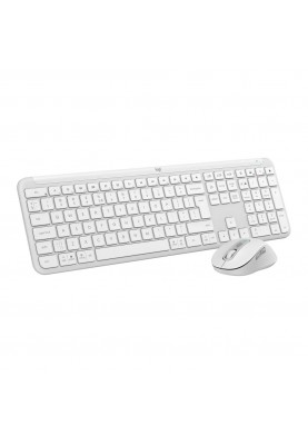 Комплект (клавіатура, миша) бездротовий Logitech Signature Slim Combo MK950 OffWhite (920-012491)