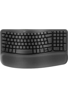 Клавiатура бездротова Logitech Wave Keys Wireless Graphite (920-012304)